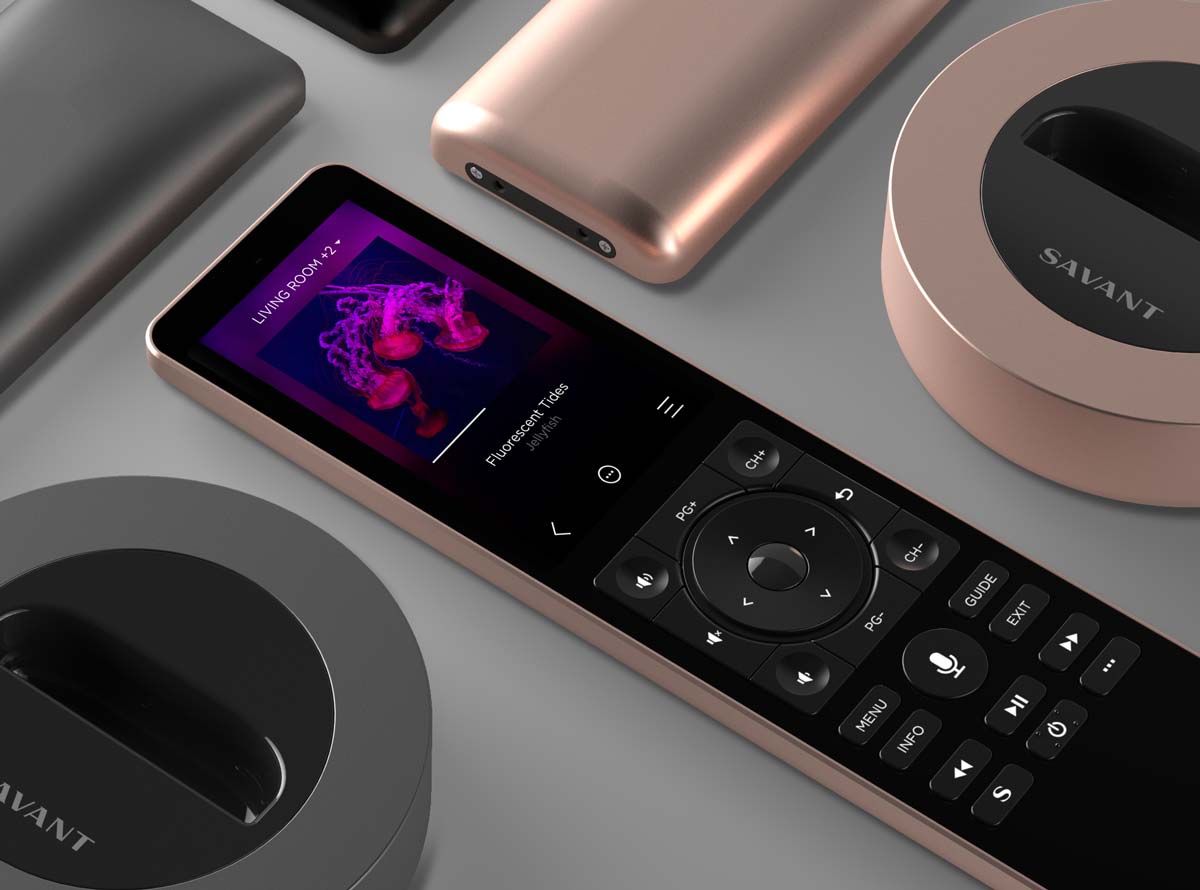 Savant Pro Remote, Product Imagery